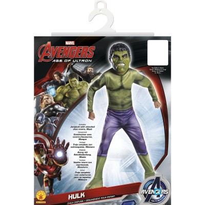 Avengers 2 - déguisement classique hulk taille s - rubi-610428s  Rubie's    050606